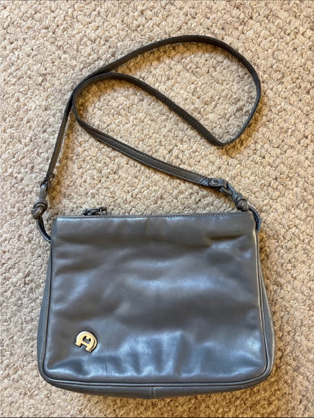 Etienne Aigner Leather Crossbody Bag